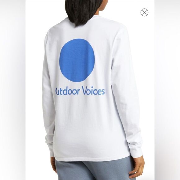 Long Sleeve Cotton Tee Outdoor Voices ✨✨✨ - Picture 1 of 4